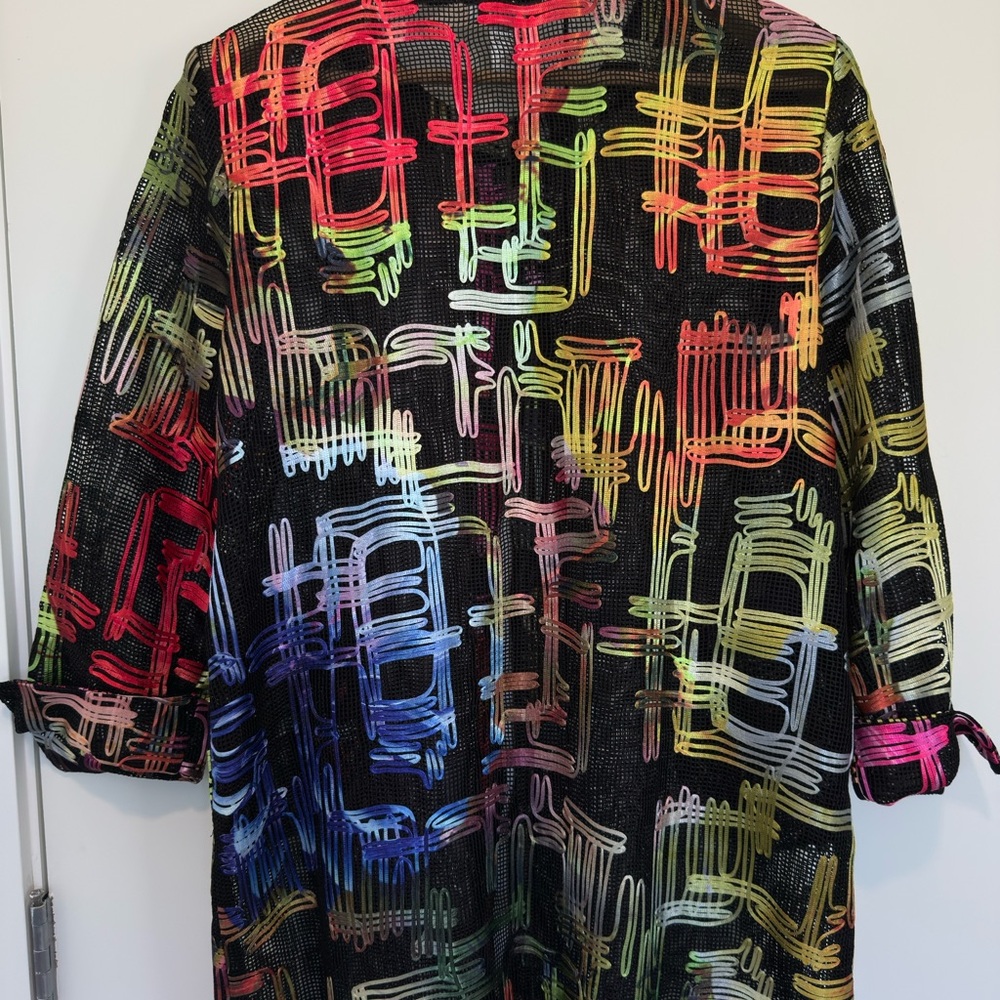 Colorful Abstract Women's Tunic - Picture 8 of 8